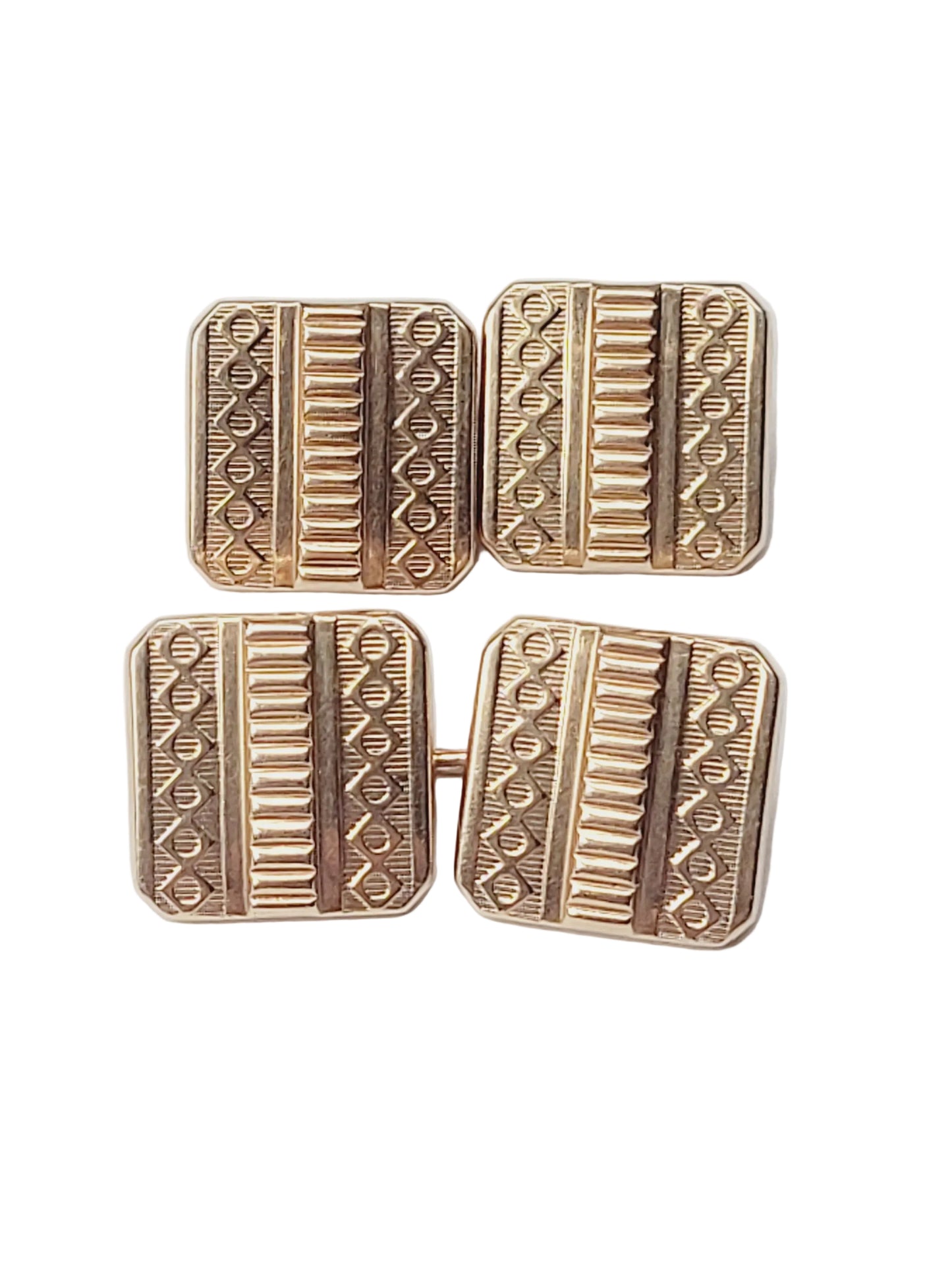 Pair of art deco cufflinks sku 9095