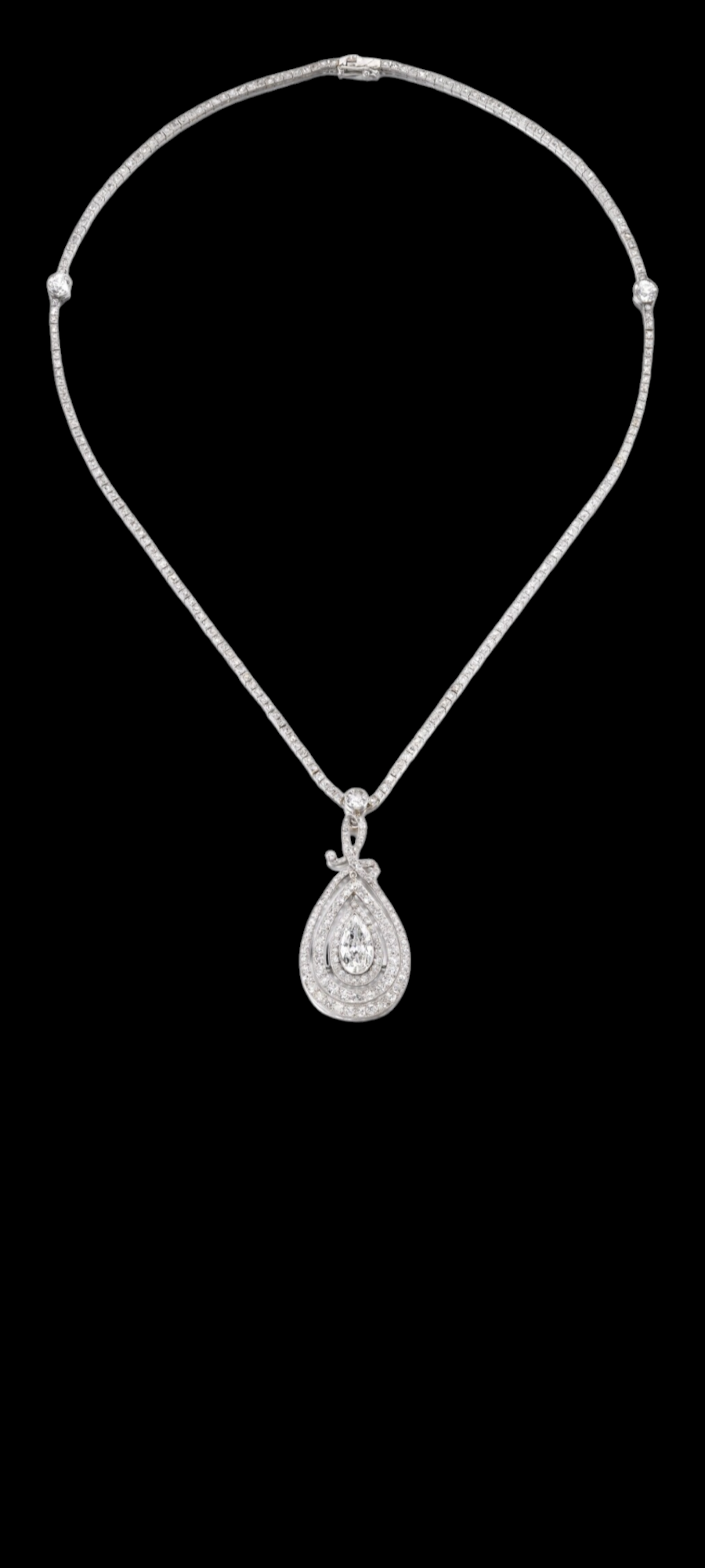 Fine and rare belle epoque diamond necklace
SKU: 7347