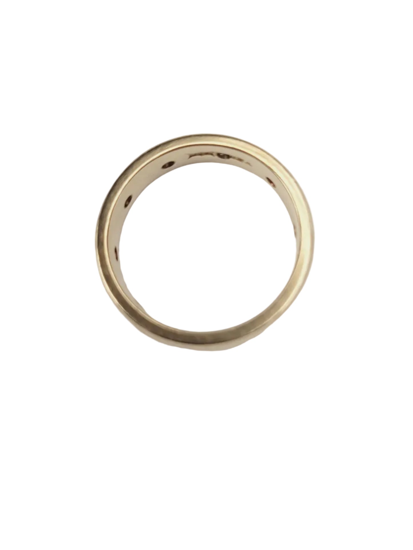 Gypsy set diamond ring sku 9158