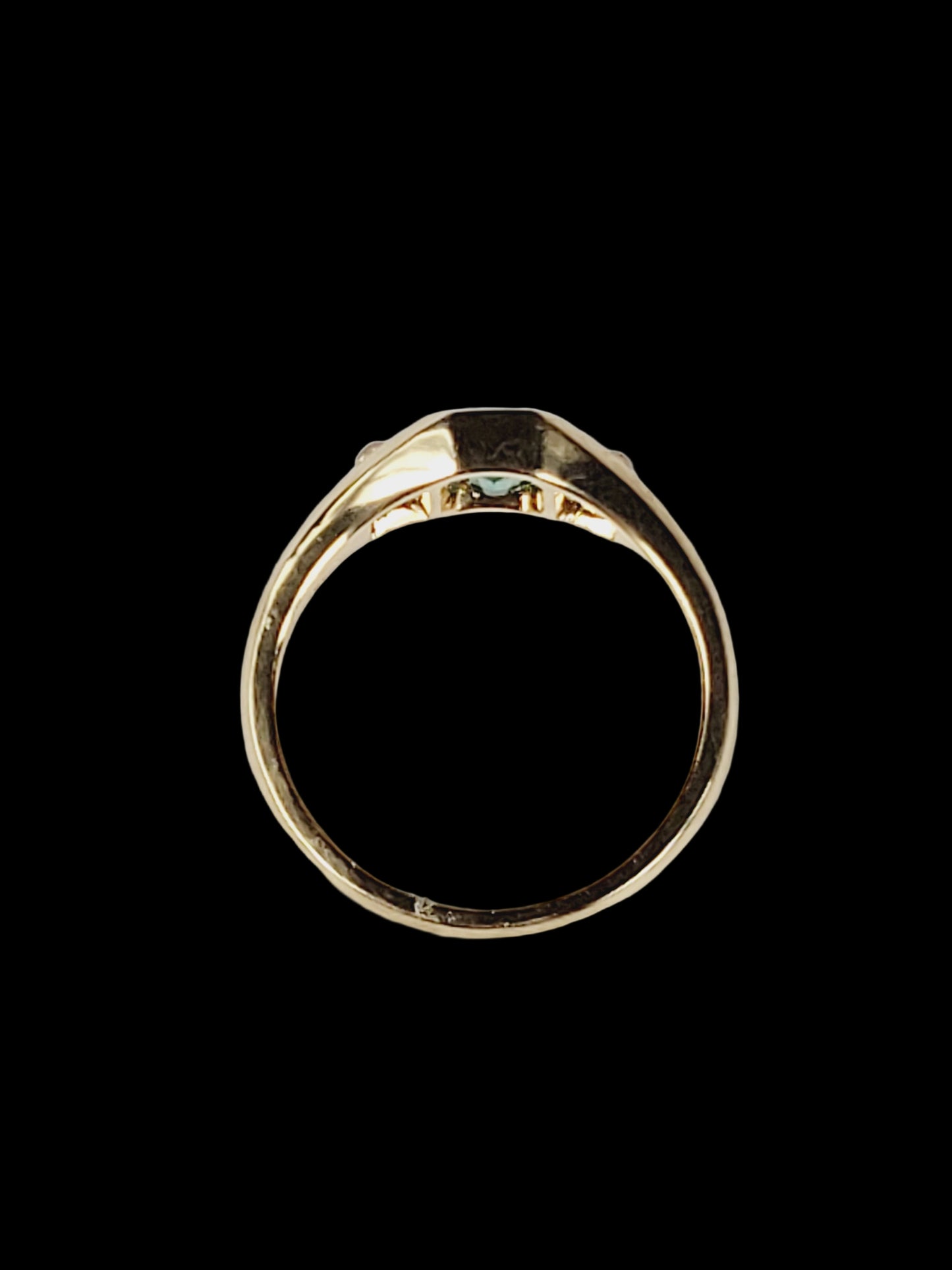 Rare emerald and diamond gypsy set ring
SKU: 8607