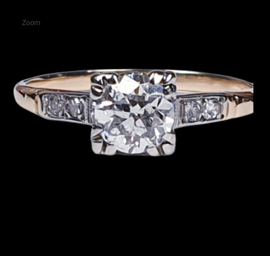 Art Deco Diamond and Gold Engagement Ring
SKU: 3402