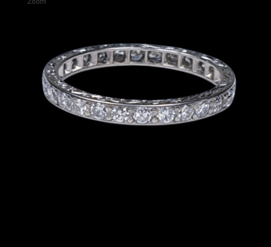 Art deco diamond eternity band
SKU: 4827