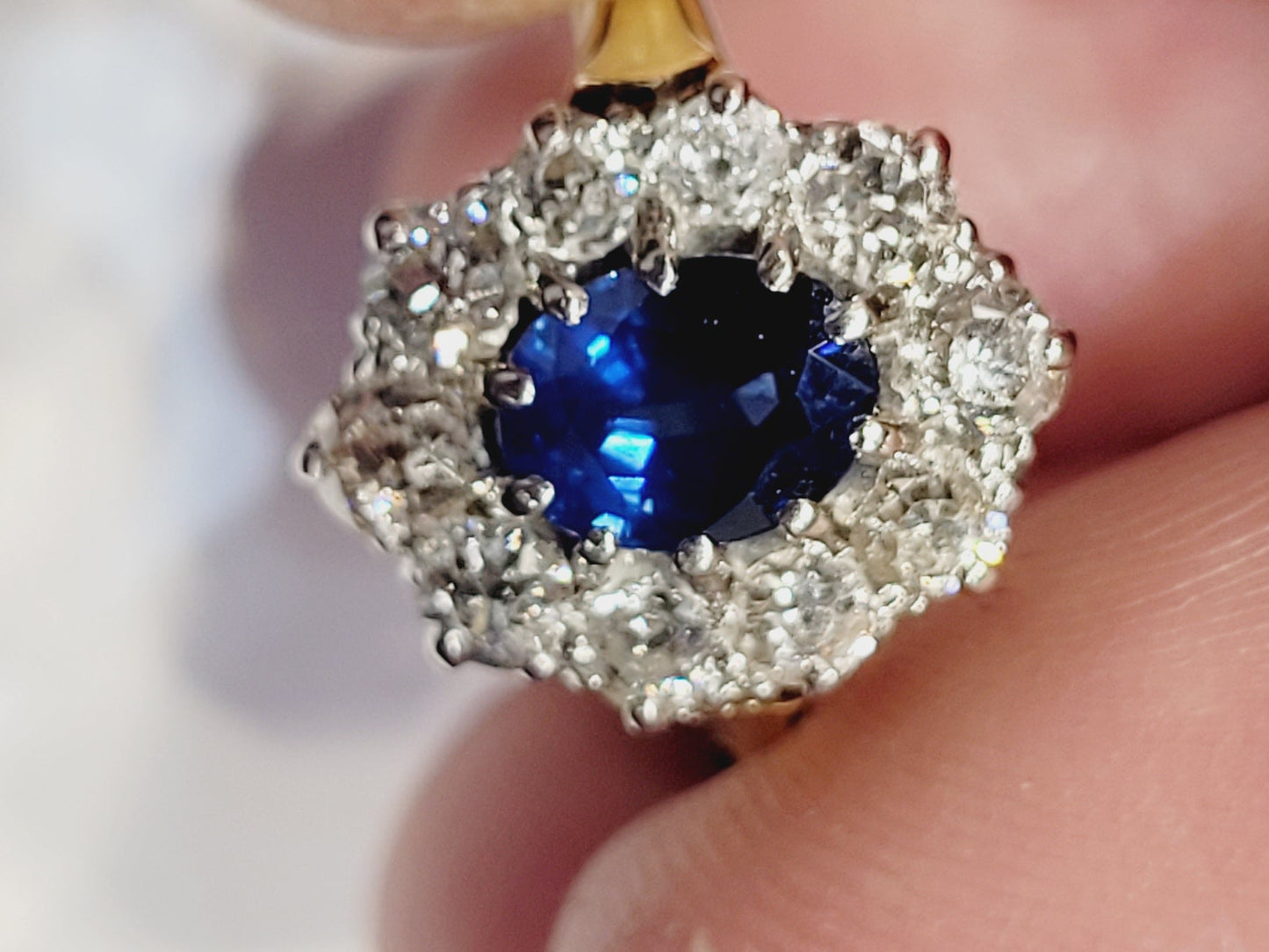 Antique sapphire and diamond engagement ring

SKU: 6586