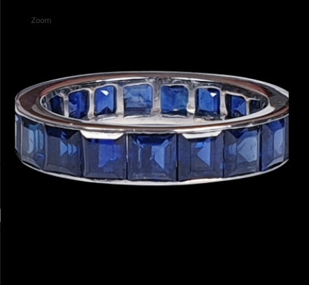 Plump Sapphire Full Hoop Eternity Ring
SKU: 3345
