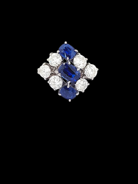 Vintage sapphire and diamond ring
SKU: 8113