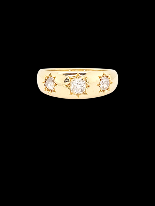 Old mine cut diamond gypsy set ring
SKU: 8156