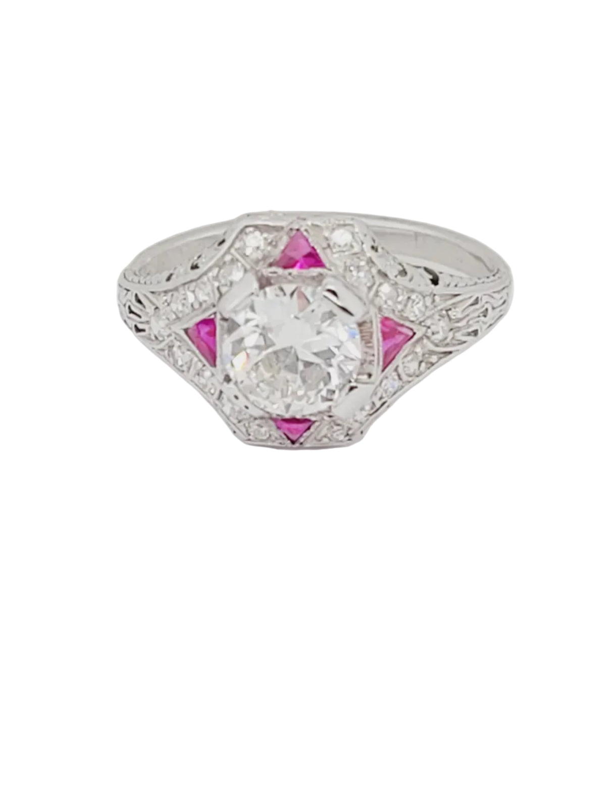 Art deco diamond engagement ring
SKU: 5580