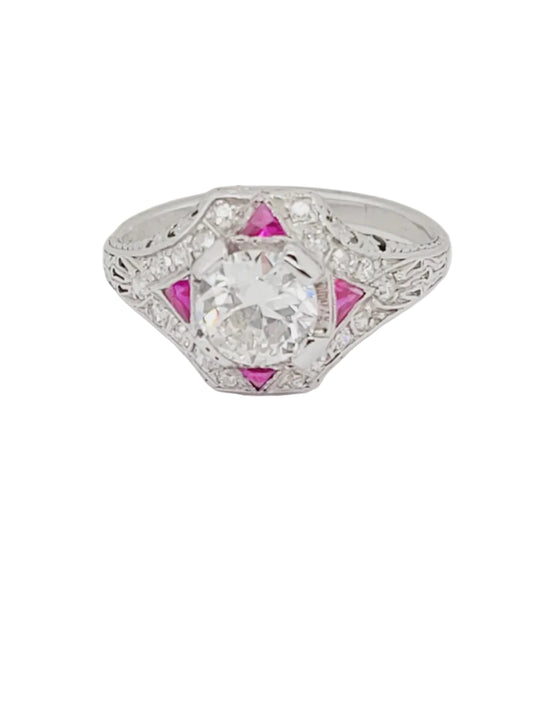 Art deco diamond engagement ring
SKU: 5580