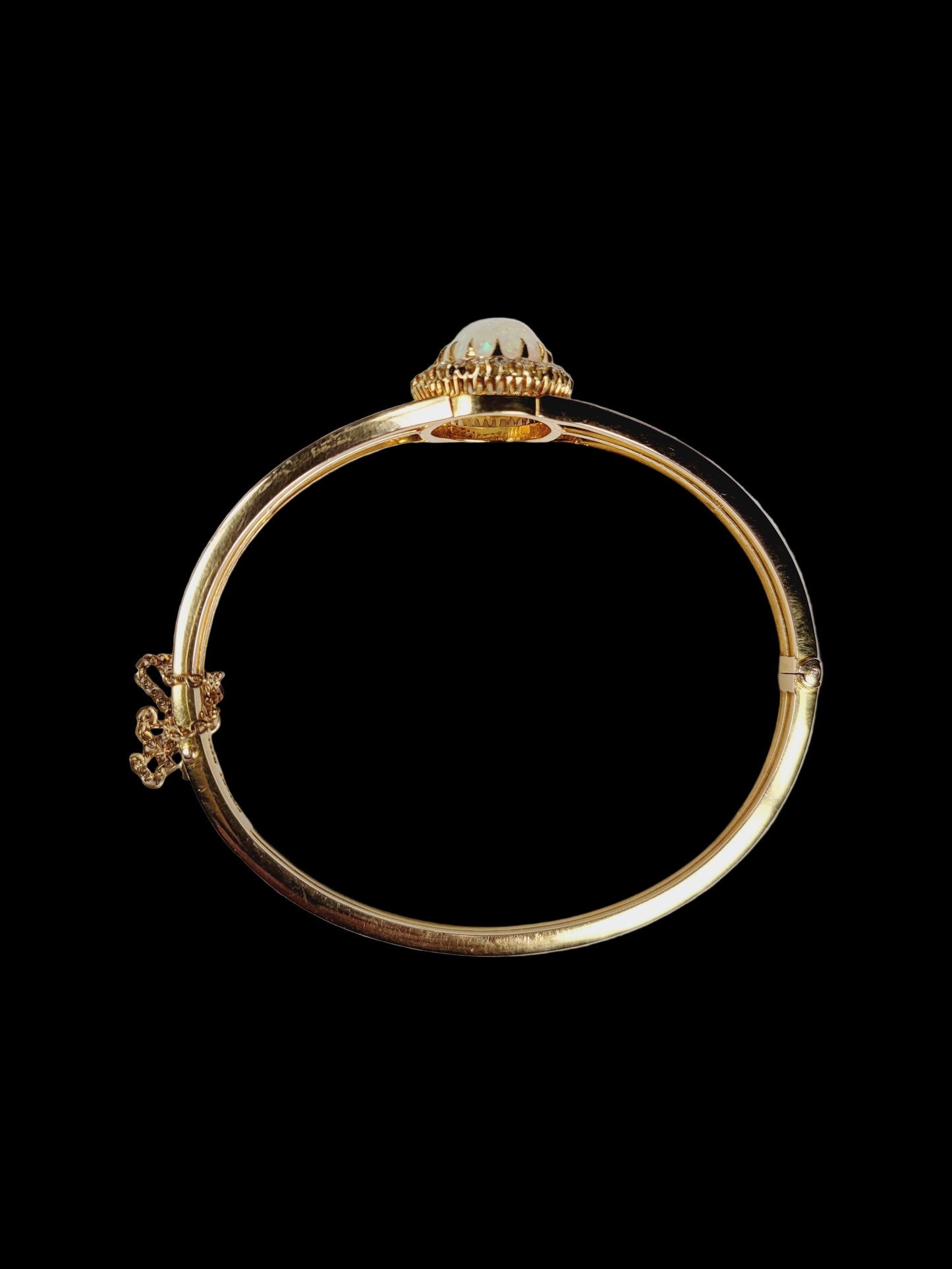 Antique opal and diamond cluster bangle
SKU: 8613