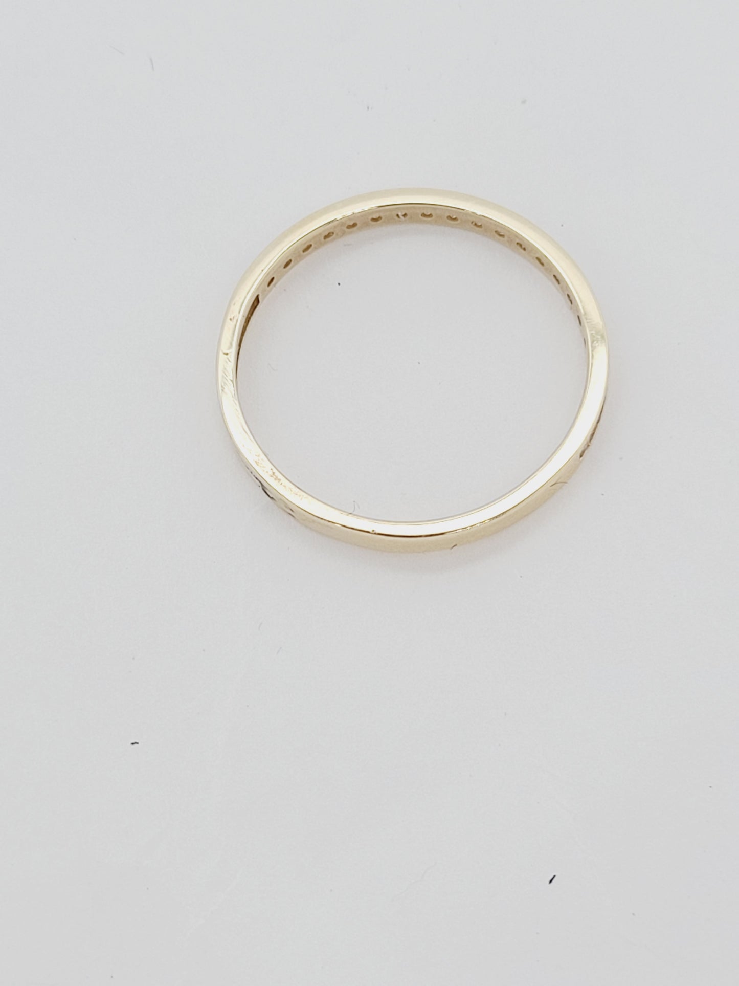 Half hoop diamond eternity ring sku 8782