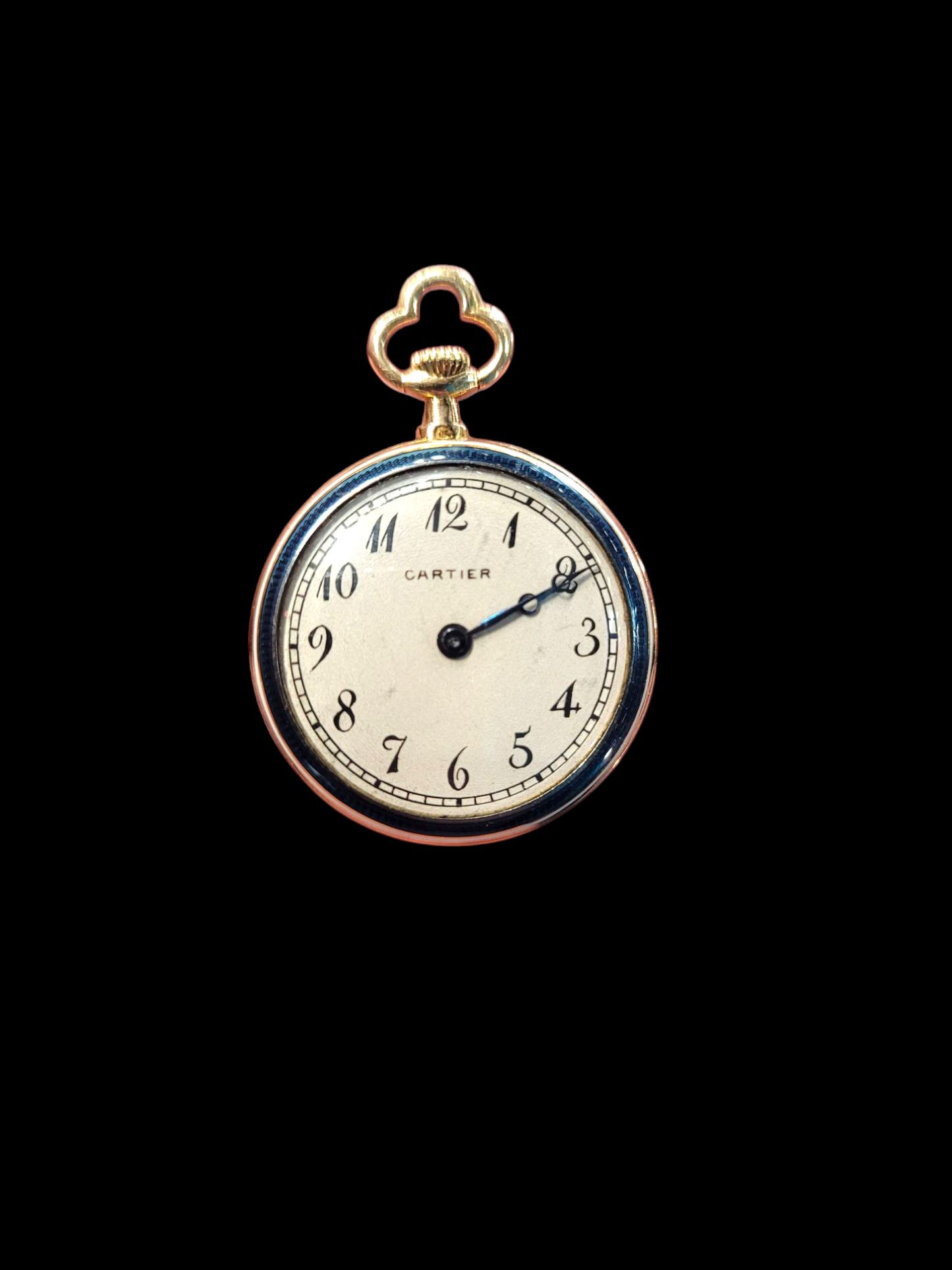 Antique Cartier enamel and diamond fob watch
SKU: 8029