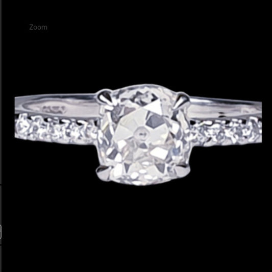 Cushion Cut Diamond Engagement Ring
SKU: 2612