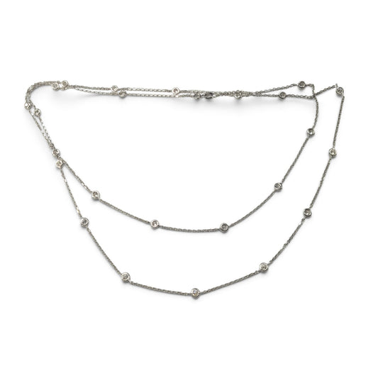 Long diamond spectacle set chain
SKU: 8619