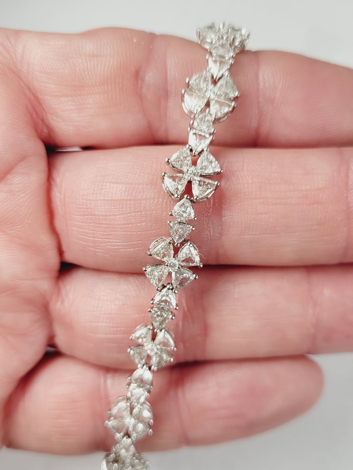 Diamond bracelet sku 8905