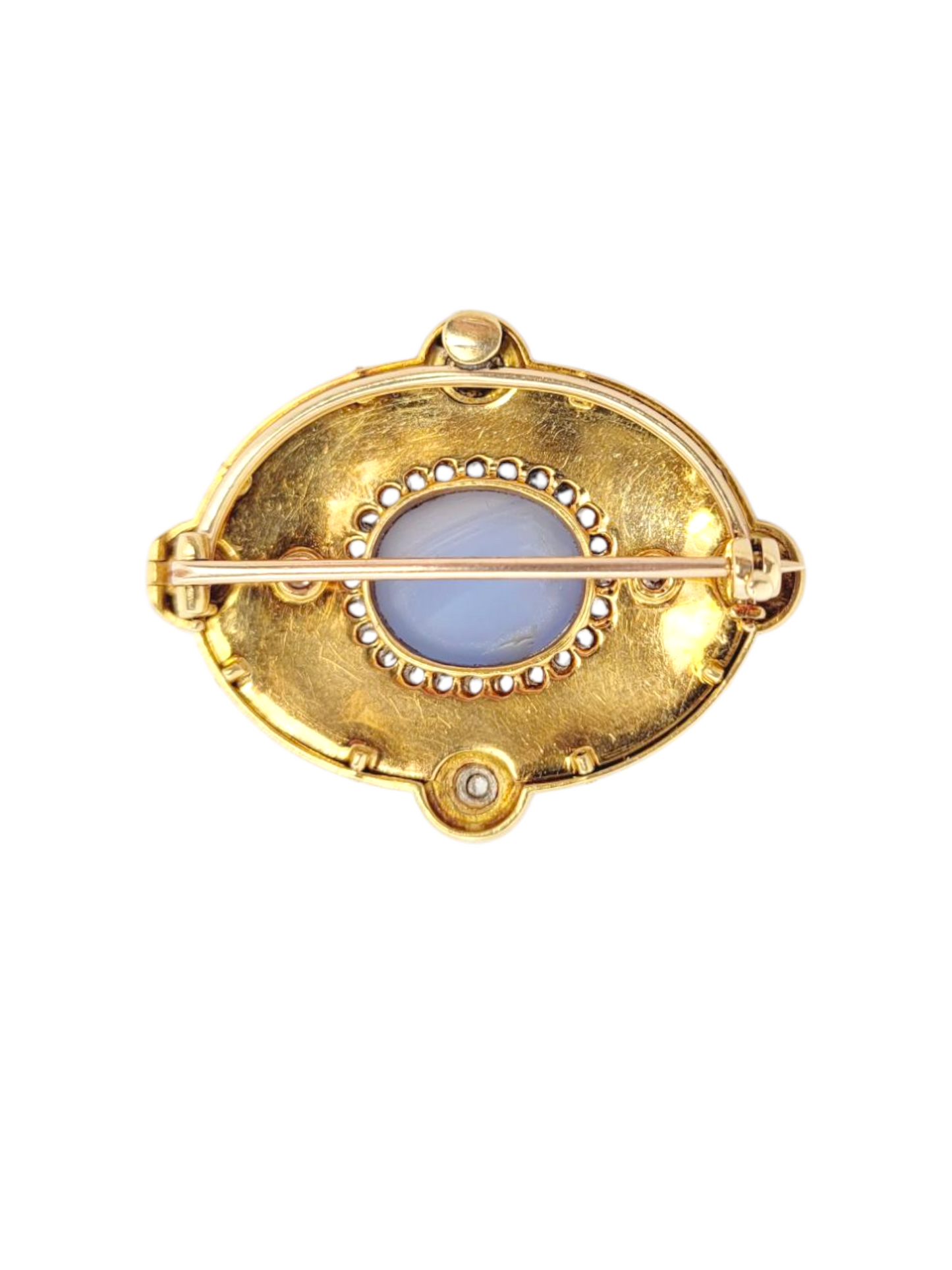 Fine Edwardian star sapphire, diamonds and enamel brooch/pendant
SKU: 8065