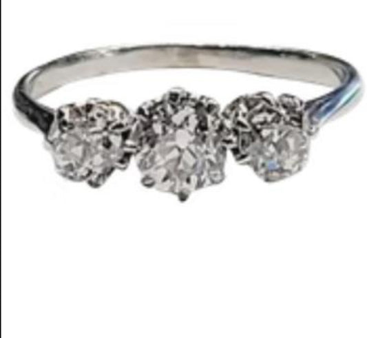 Antique trilogy diamond ring
SKU: 5478