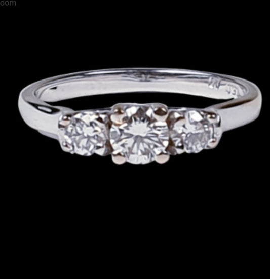 Three Stone Diamond Ring
SKU: 2580