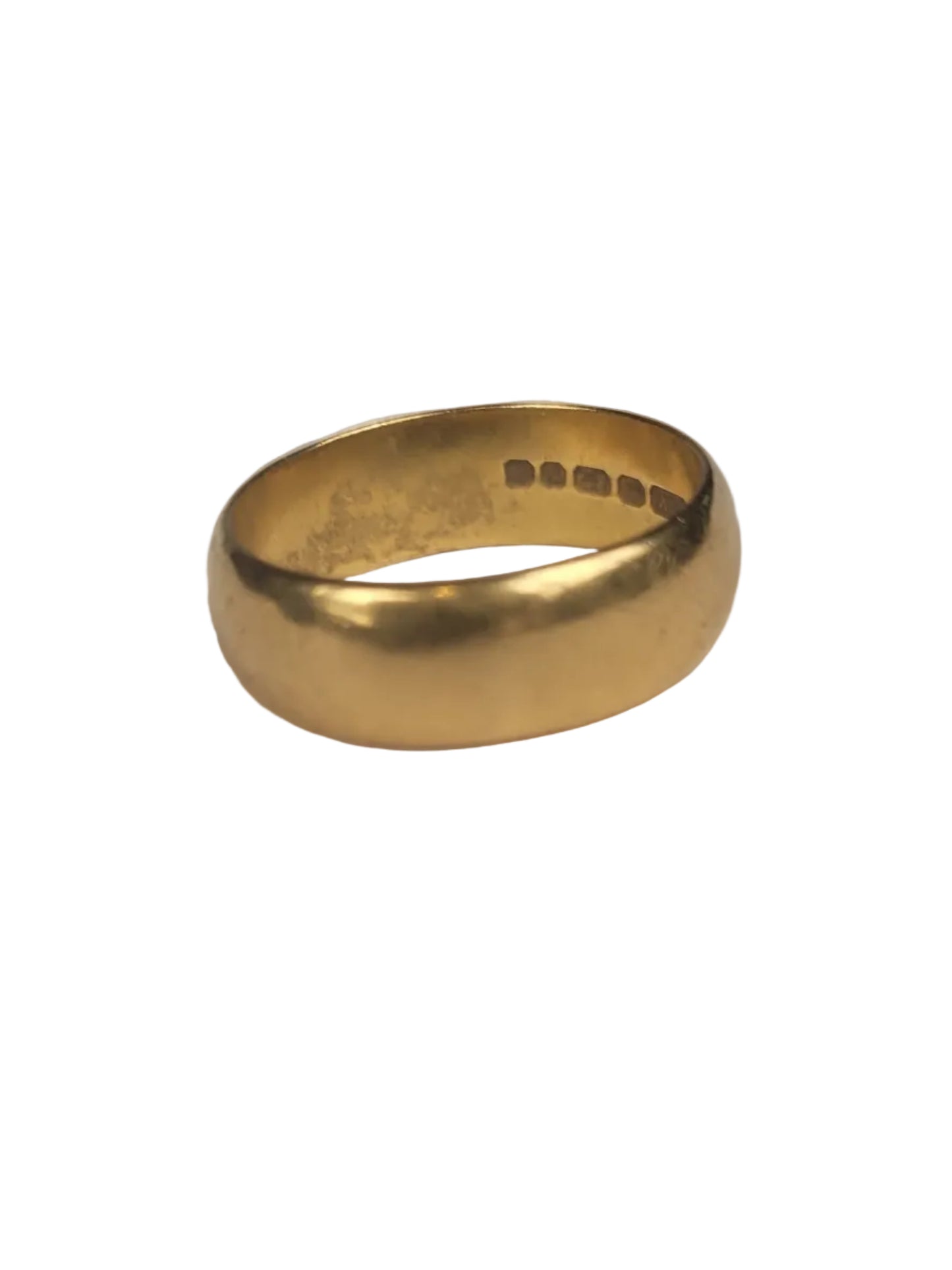 7.5g 22ct gold wedding band
