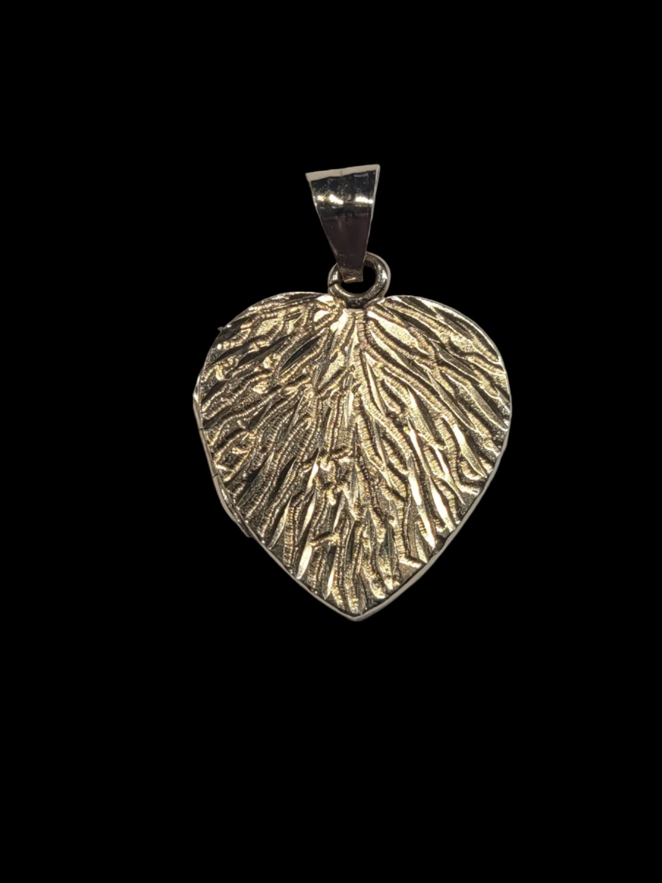 Unusual 9ct yellow gold locket sku 8516
