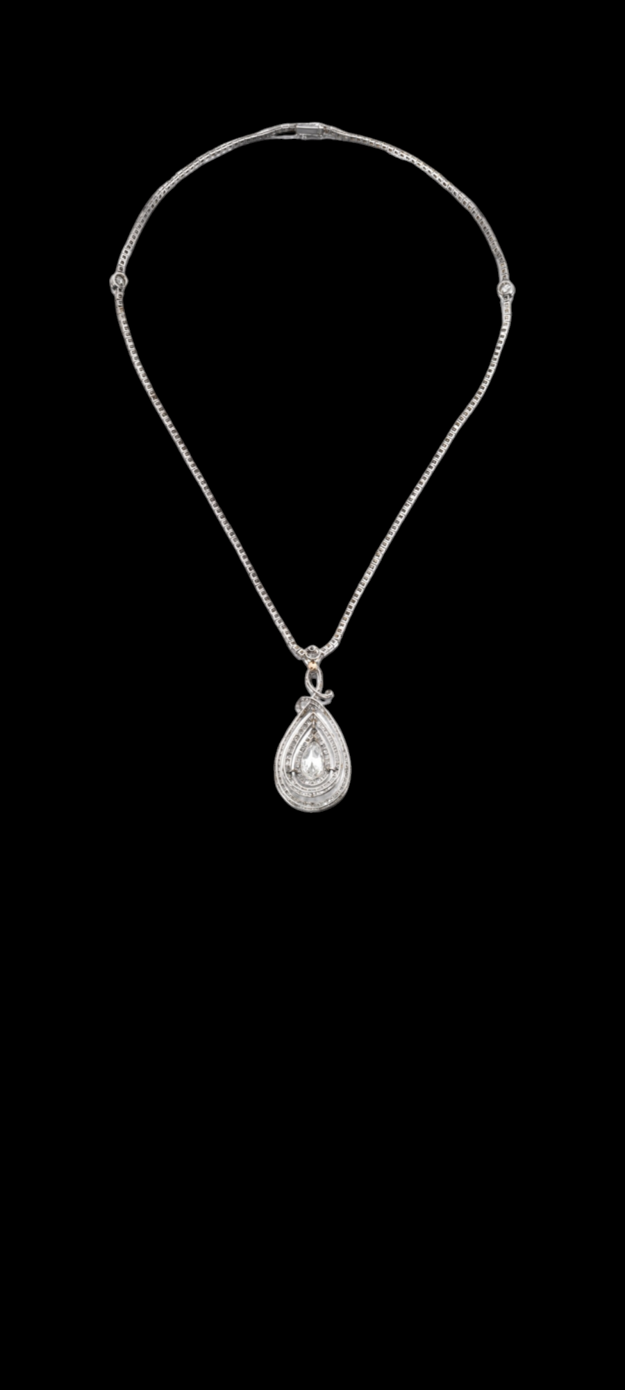 Fine and rare belle epoque diamond necklace
SKU: 7347