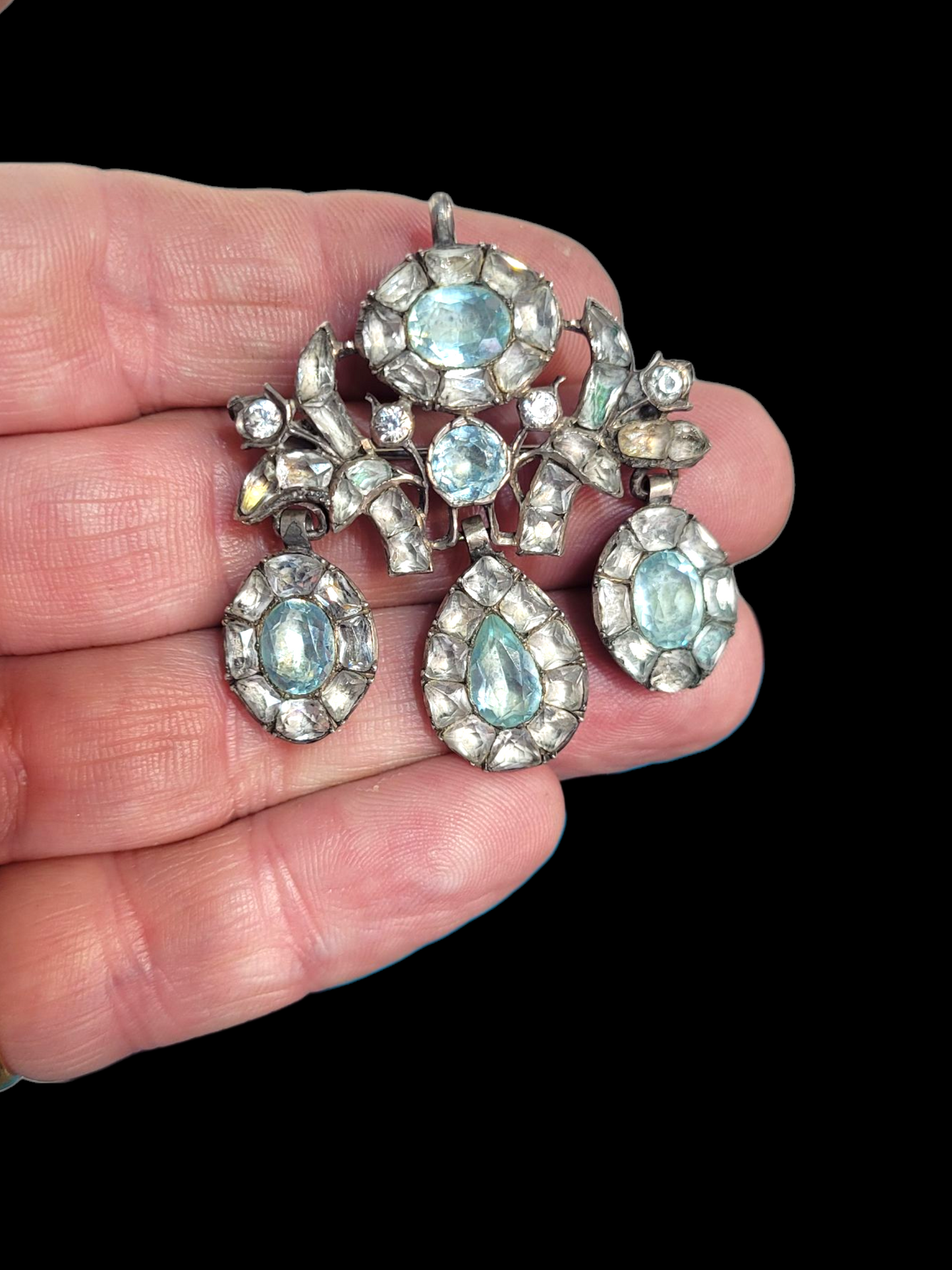 Georgian girandole pendant / brooch
SKU: 8235