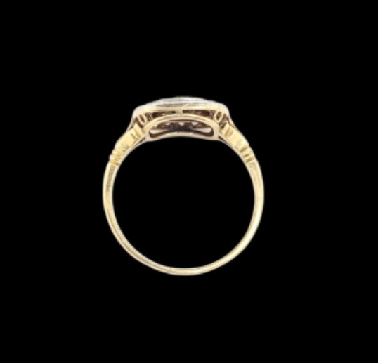 Edwardian emerald and diamond panel ring
SKU: 8327