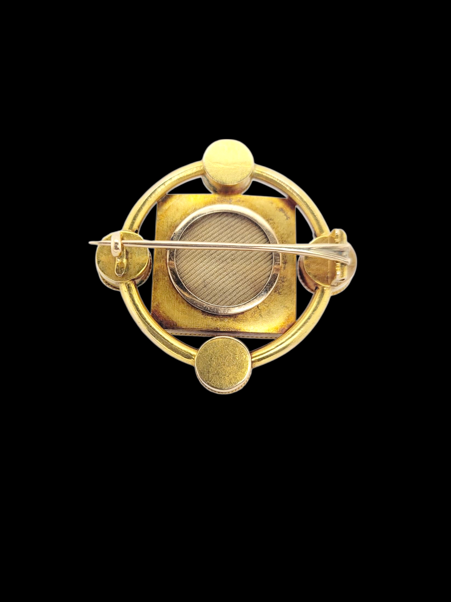 Archaeological revival 19th century gold brooch
SKU: 8261
