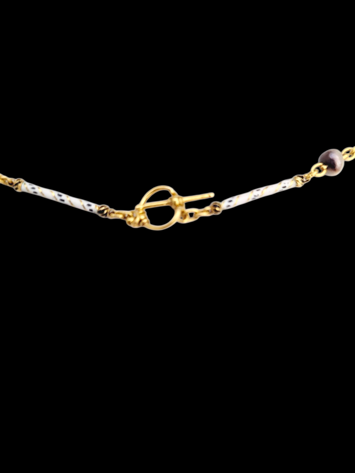 Carlo Guiliano Topaz, enamel, sapphire, diamond and pearl necklace
SKU: 8153