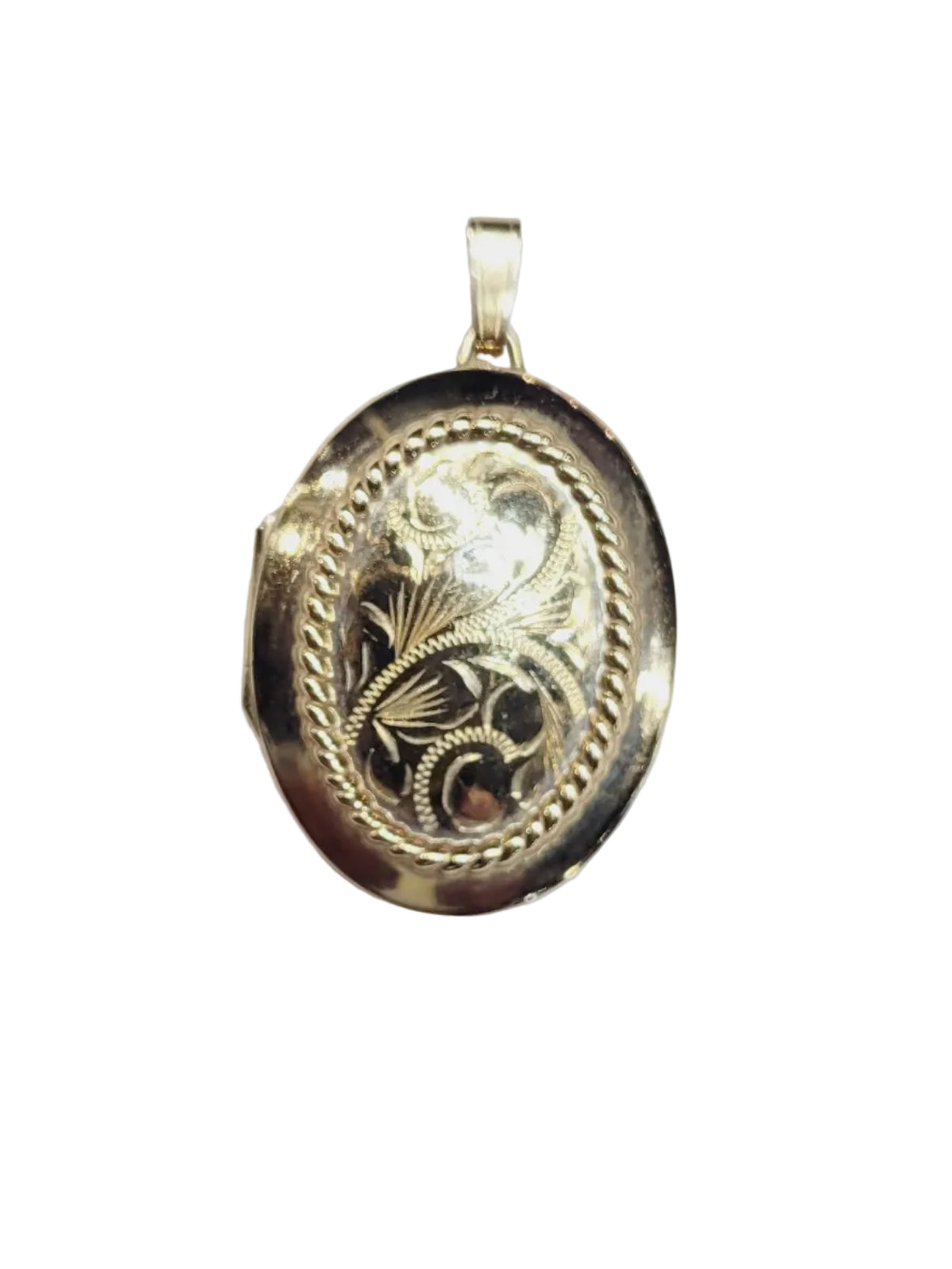 9ct gold locket sku 9158