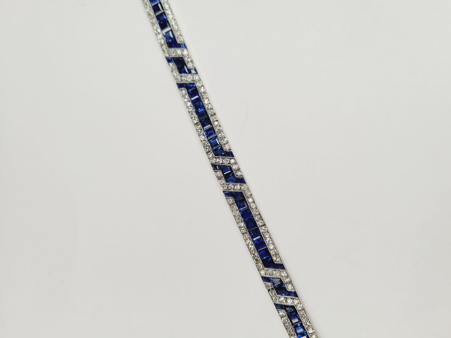 Fine Art deco sapphire and diamond bracelet Mellerio
SKU: 8221