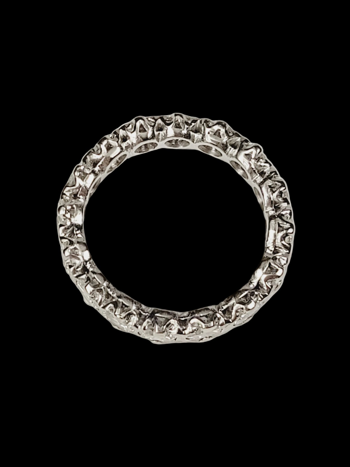 Vintage diamond eternity ring sku 8900