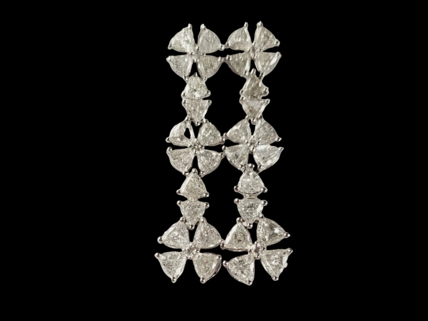 Diamond earrings sku 8906
