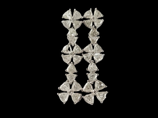 Diamond earrings sku 8906