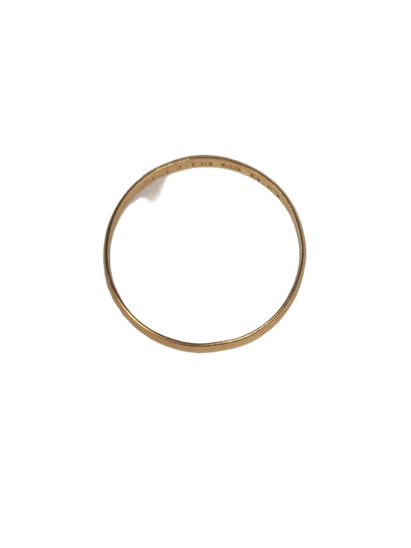 1.4g 22ct gold wedding band