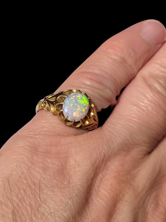 Antique opal dress ring
SKU: 8295