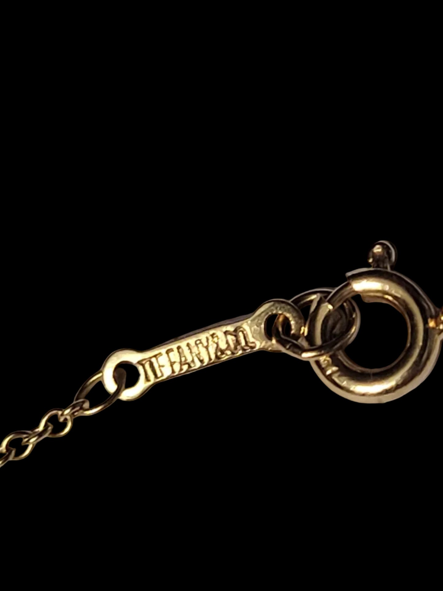 Tiffany Elsa Perreti 18ct gold diamond by the yard chain sku 8894