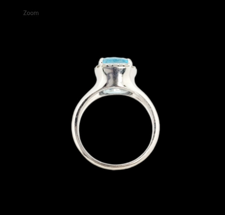 Topaz and diamond dress ring
SKU: 7367