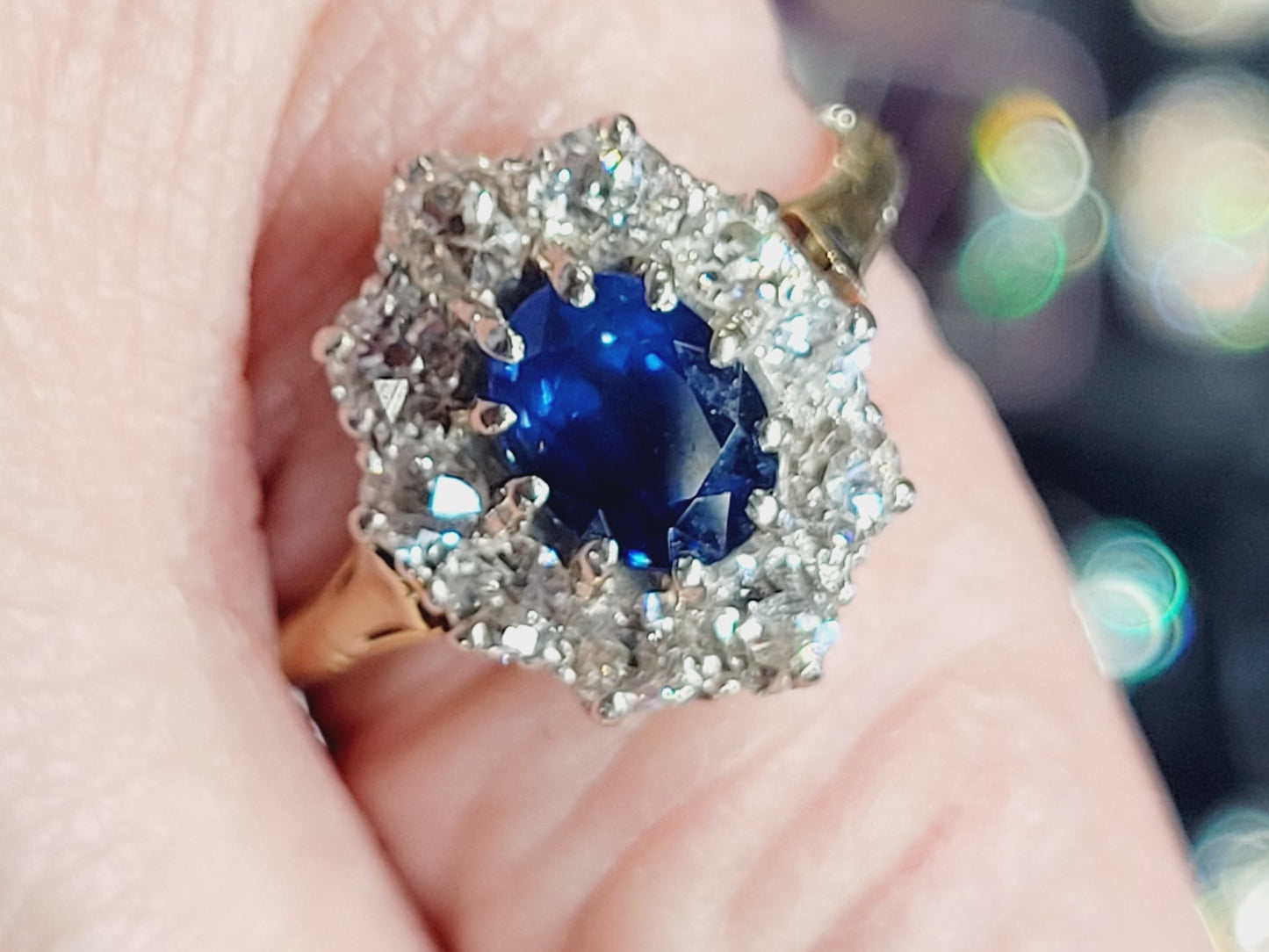 Antique sapphire and diamond engagement ring

SKU: 6586