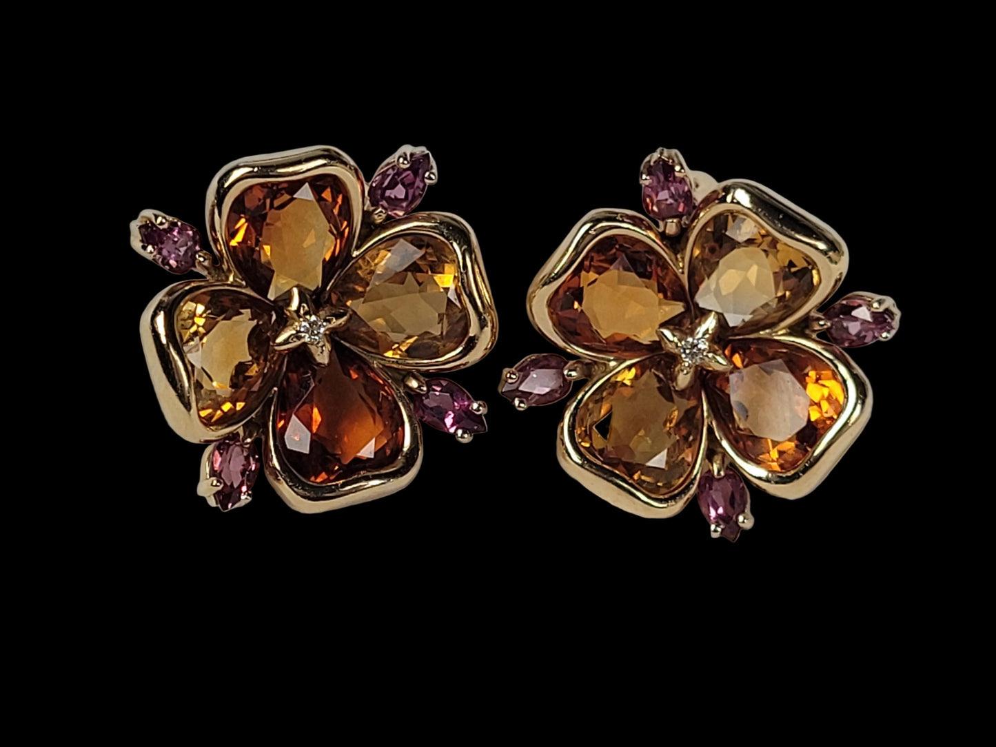 Ancient coin and pearl drop earrings Sku 8729