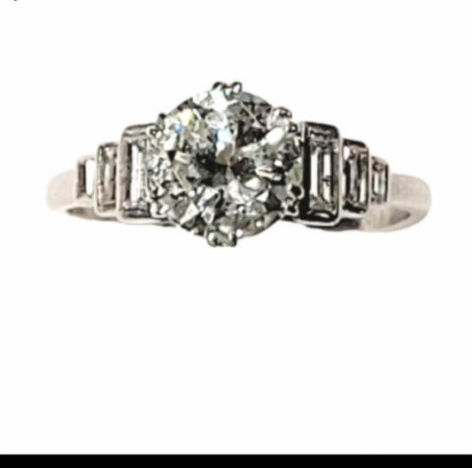 1.60ct diamond engagement ring sku 5659