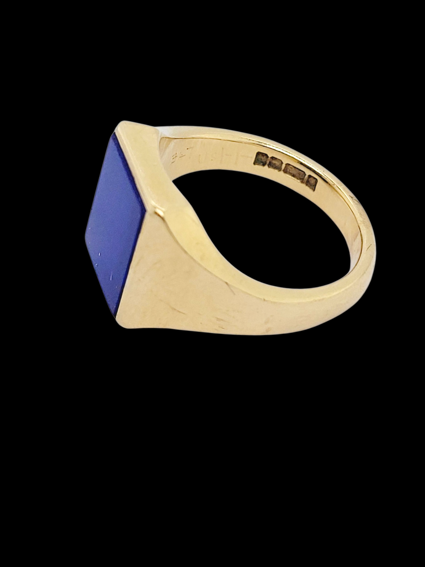 Lapis lazuli 18ct gold gold signet ring
SKU: 8158