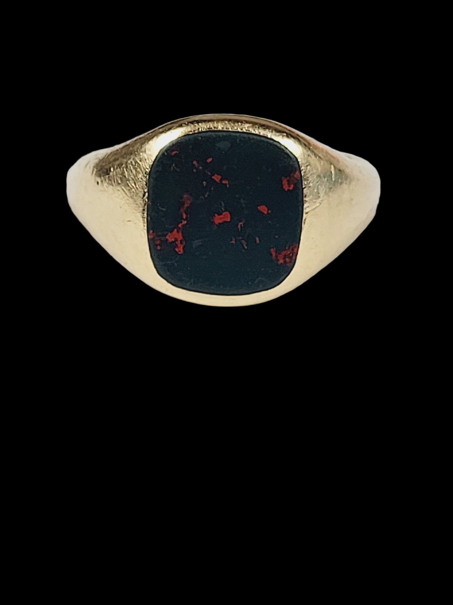 18ct yellow gold bloodstone signet ring
SKU: 8605