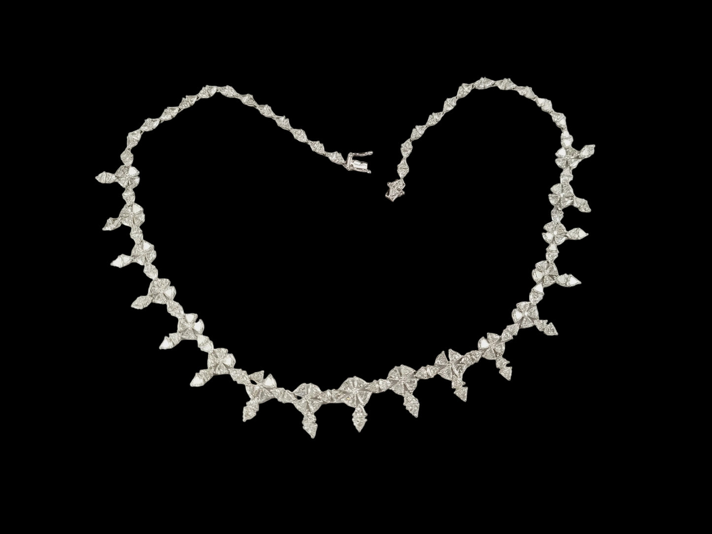 Diamond necklace sku 8904