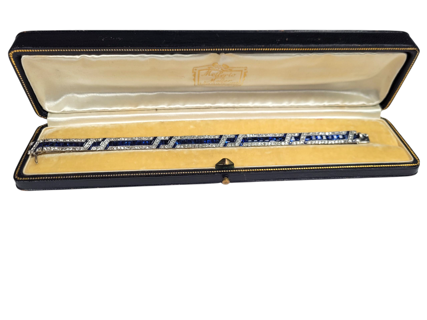 Fine Art deco sapphire and diamond bracelet Mellerio
SKU: 8221