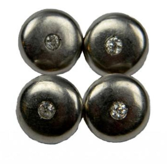 Platinum & diamond french cufflinks circa 1920
SKU: 824