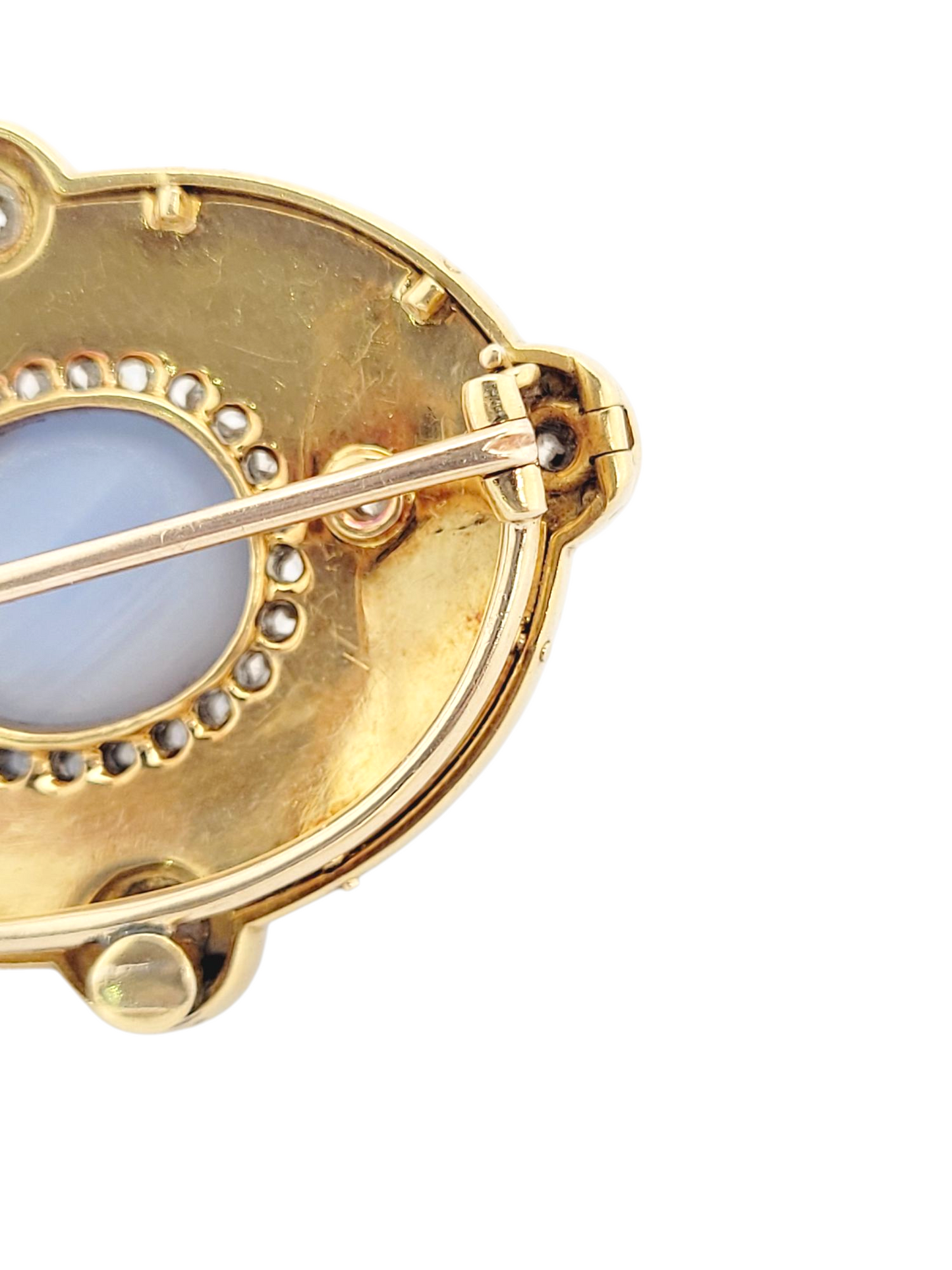 Fine Edwardian star sapphire, diamonds and enamel brooch/pendant
SKU: 8065