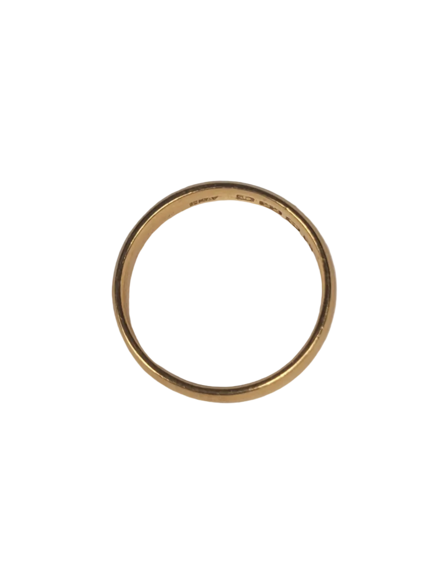 4.1g 22ct yellow gold wedding band
