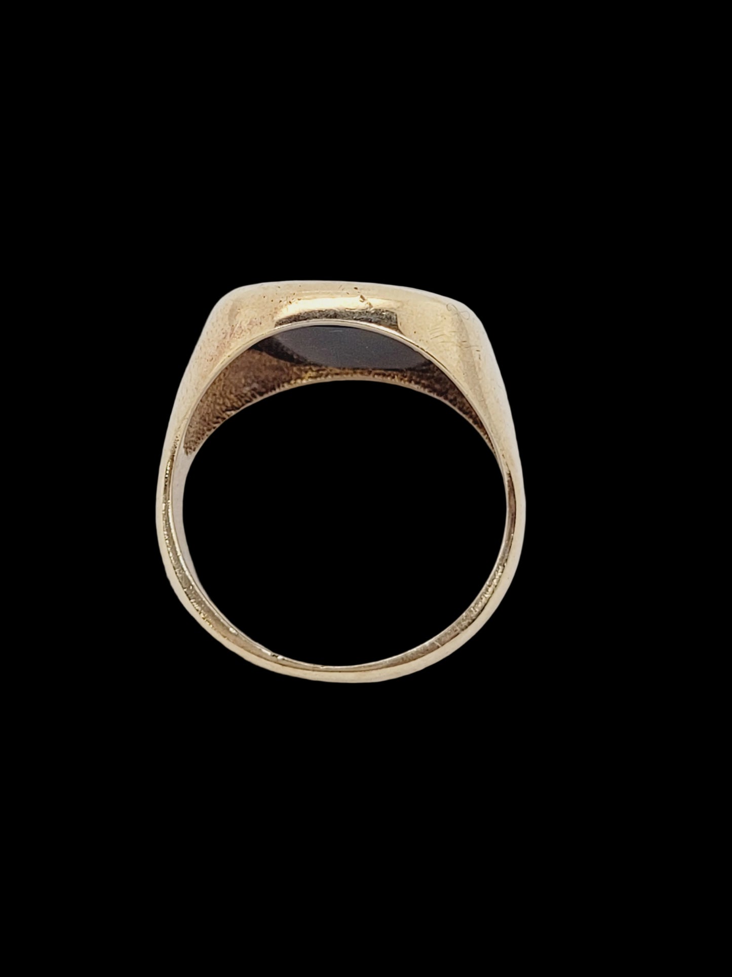 Rare Bloodstone signet ring sku 8794
