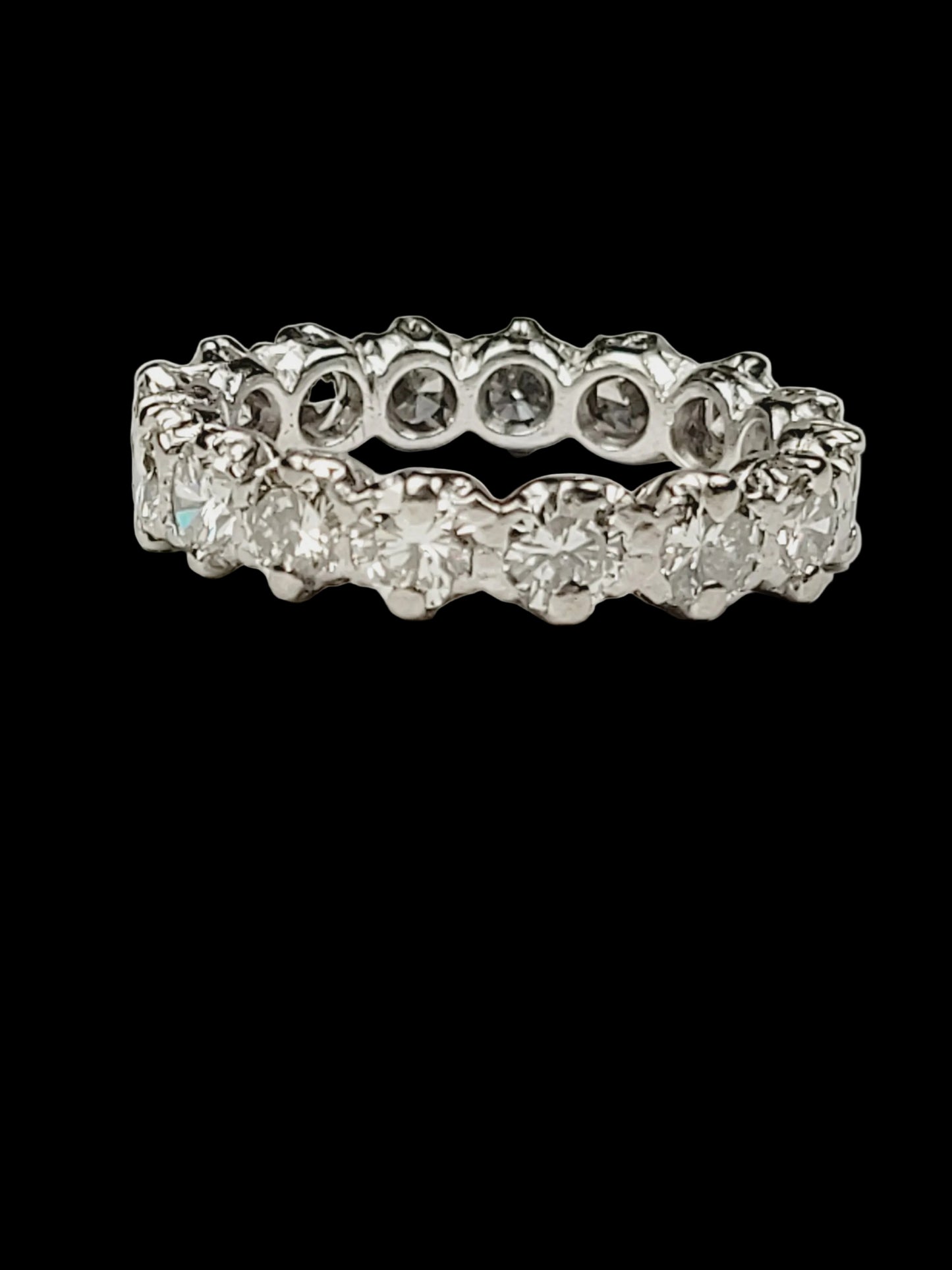 Vintage diamond eternity ring sku 8900
