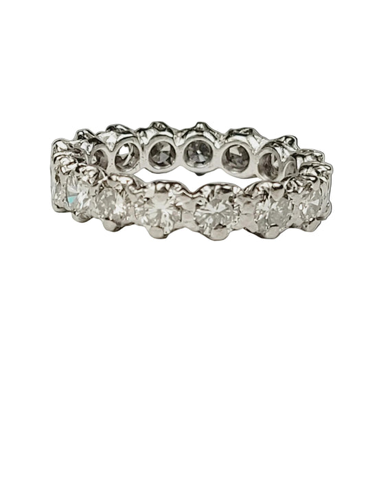 Vintage diamond eternity ring sku 8900